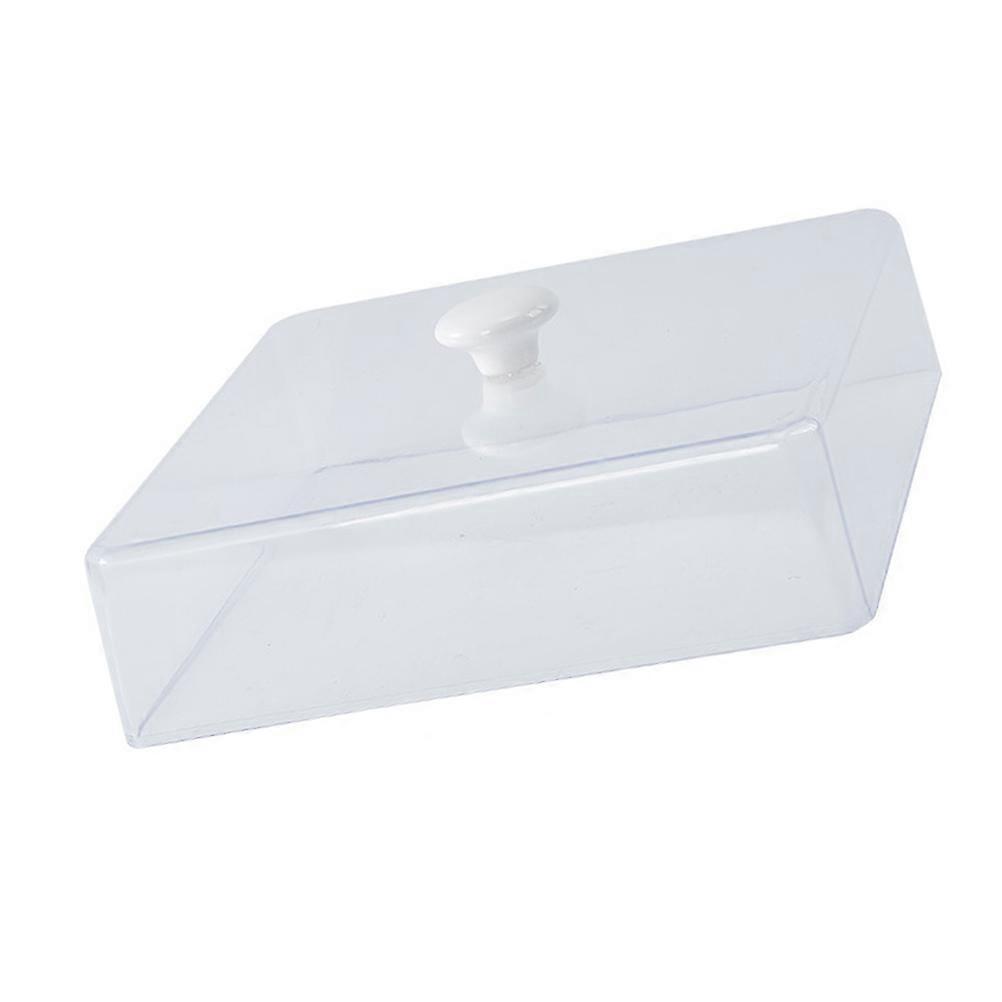 Microwave Cover Dome Splash-Proof Fly-Proof Kitchenware 26.5X26.5X10CM Transparent 1Pack