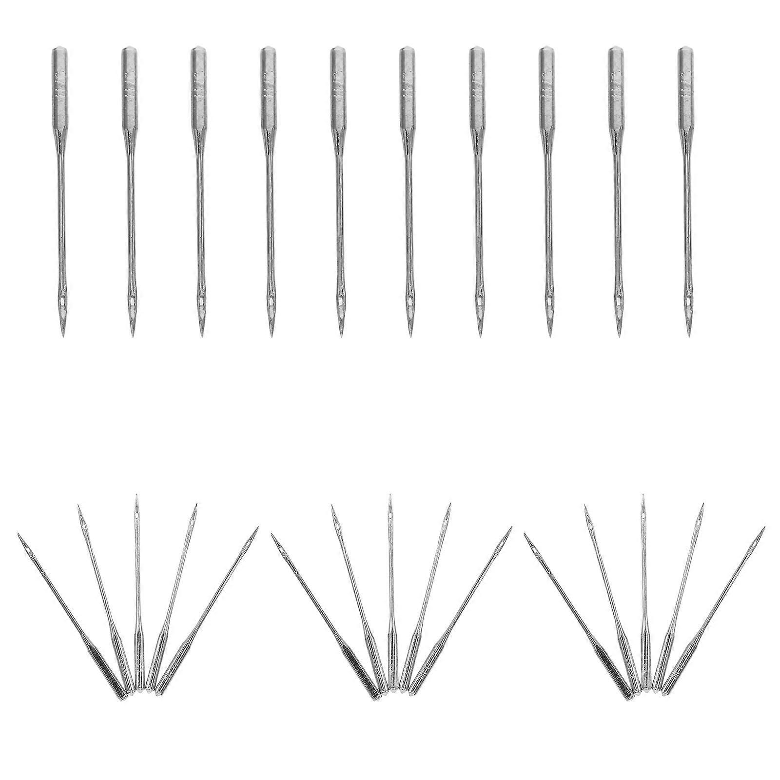 Heavy Duty Universal Sewing Machine Needles for Embroidery 150Pcs Silver