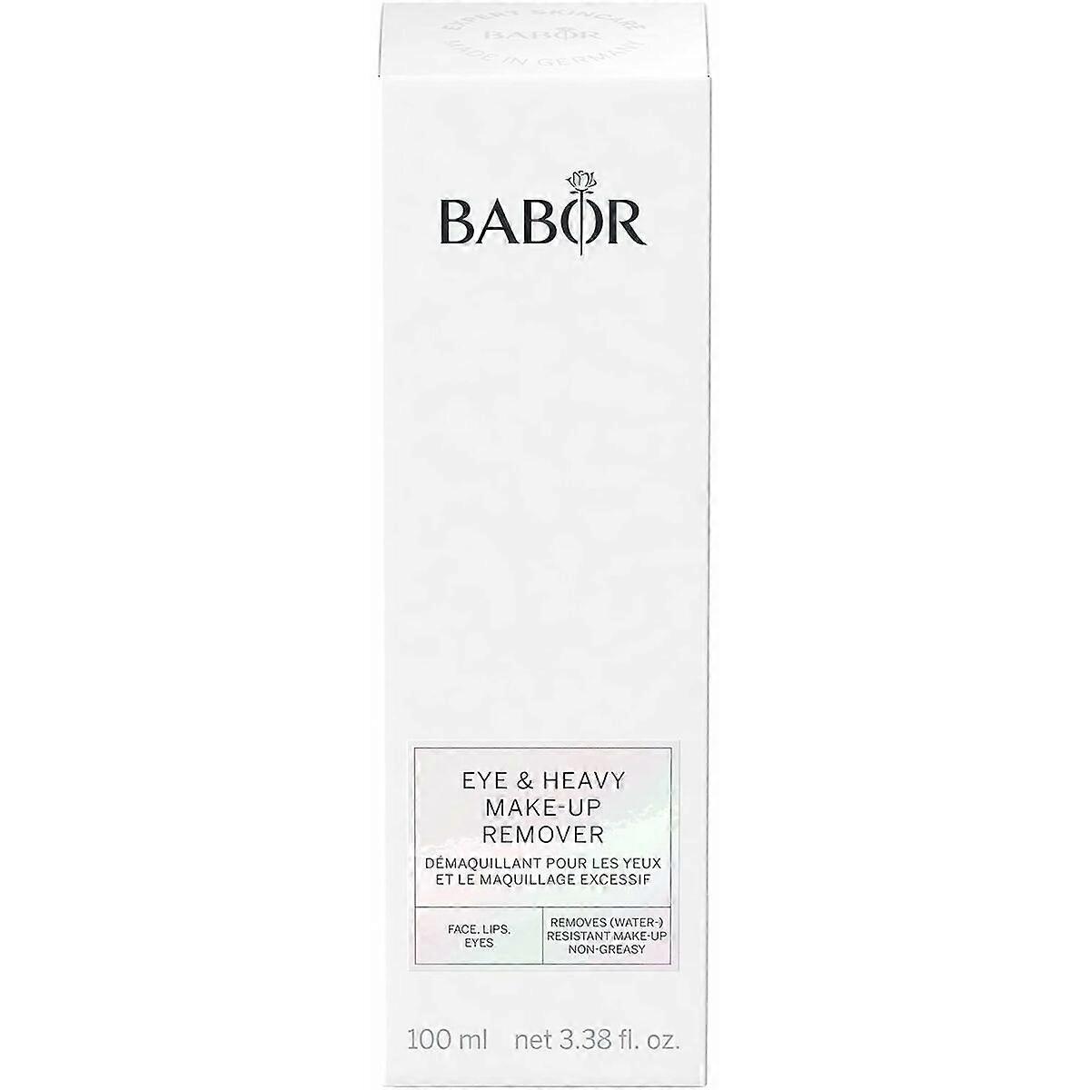 Make up cleaner for the face Babor Eye & Heavy Make Up Remover 100 ml