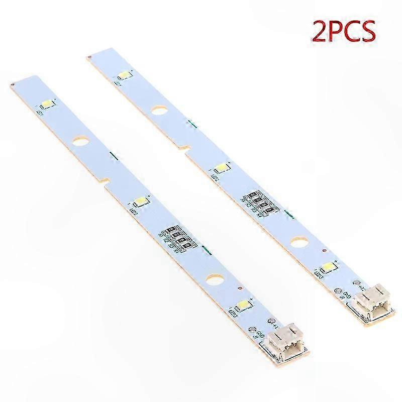 2-Pack LED Strip Lights for Freezer and Refrigerator DC12V 2W Energy Efficient Lighting Solution