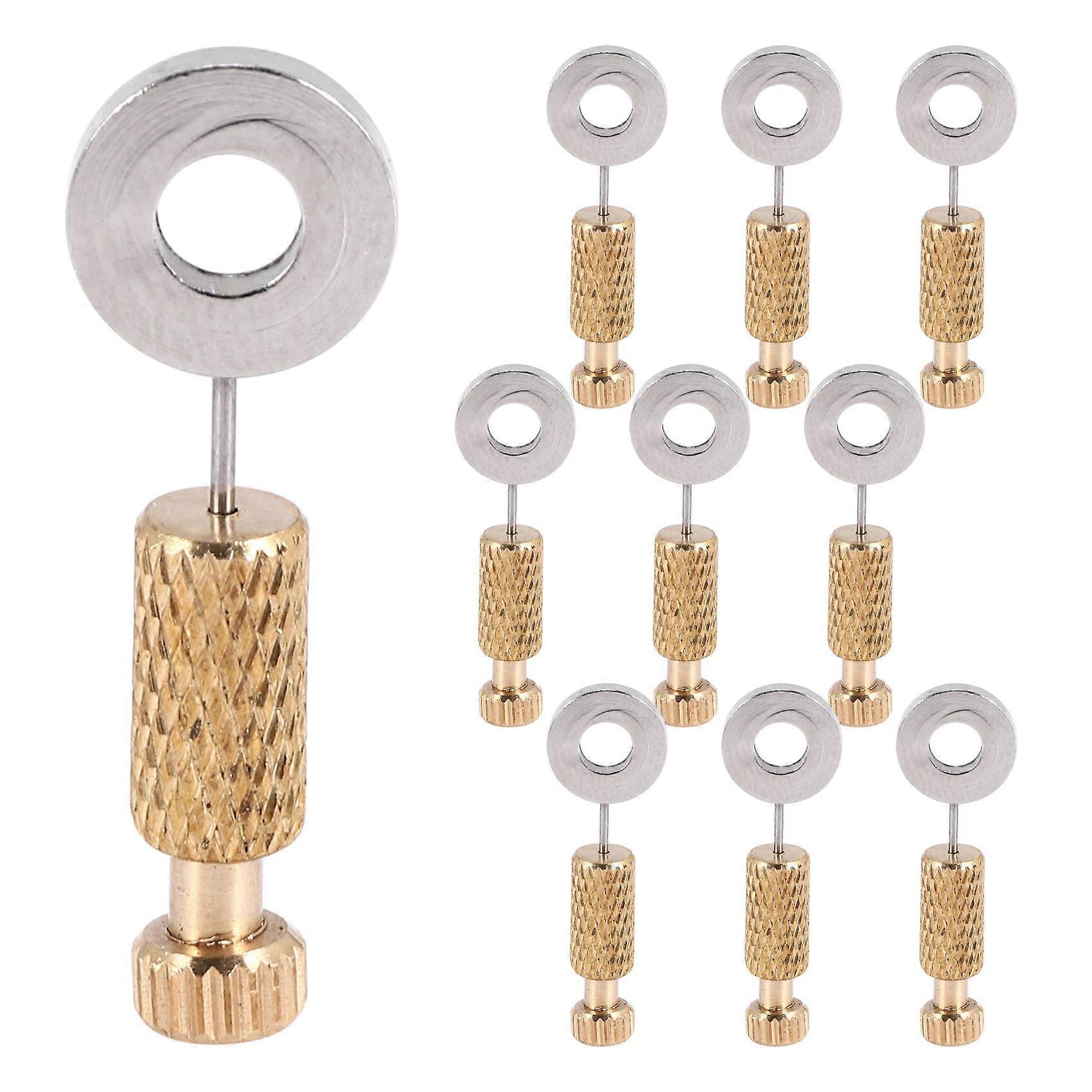 10Pcs DIY Tools Handmade Leather Goods Tools Suture Fixing Needle Leather Goods Fixed Needle Sparse