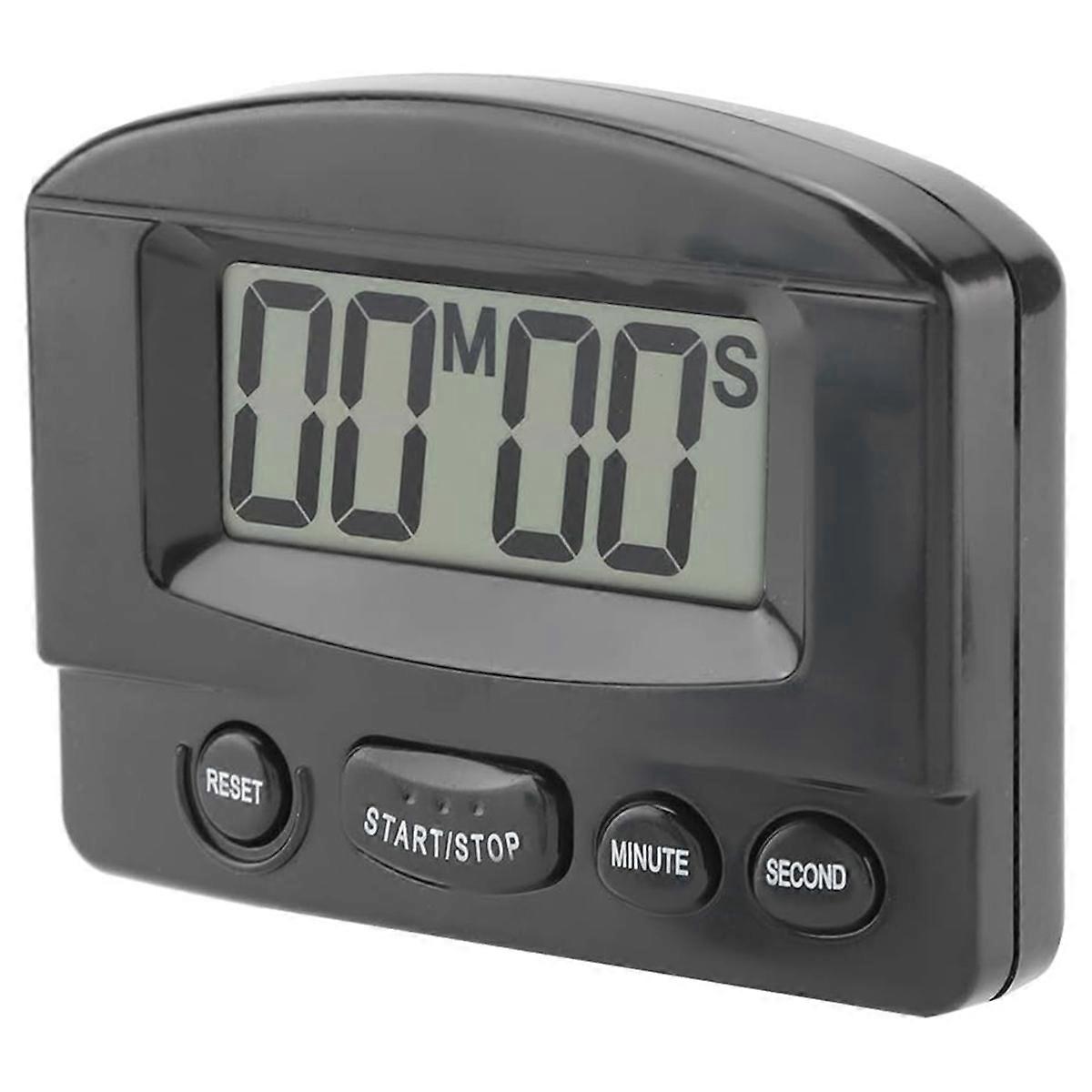 Automatic Reset Kitchen Timer, with Bracket Portable End Reminder Digital Clock