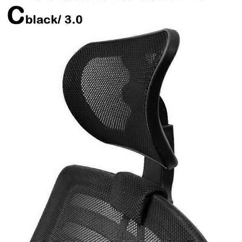 Adjustable Height Upholstered Headrest with Breathable Mesh for Office and Car Seats Universal Fit in Multiple Colors