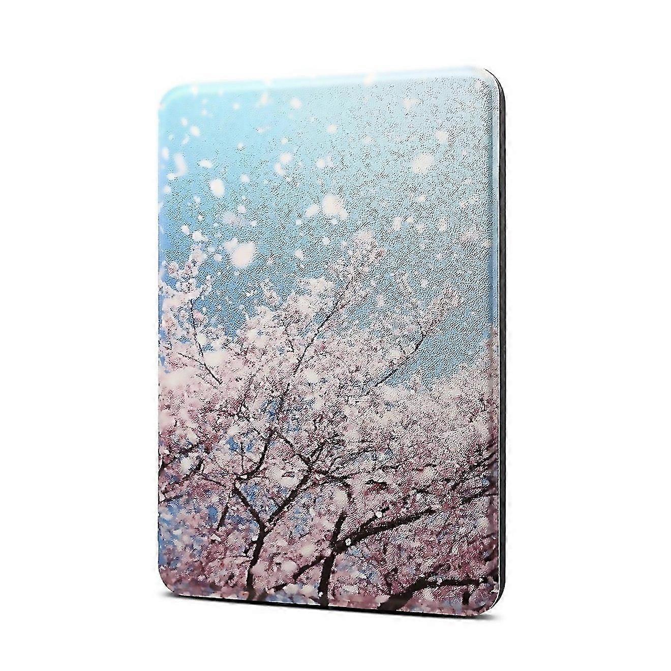 For Japanese Cherry Pattern Horizontal Flip Pu Tpu Leather Protective Case For Amazon Kindle Paperwh