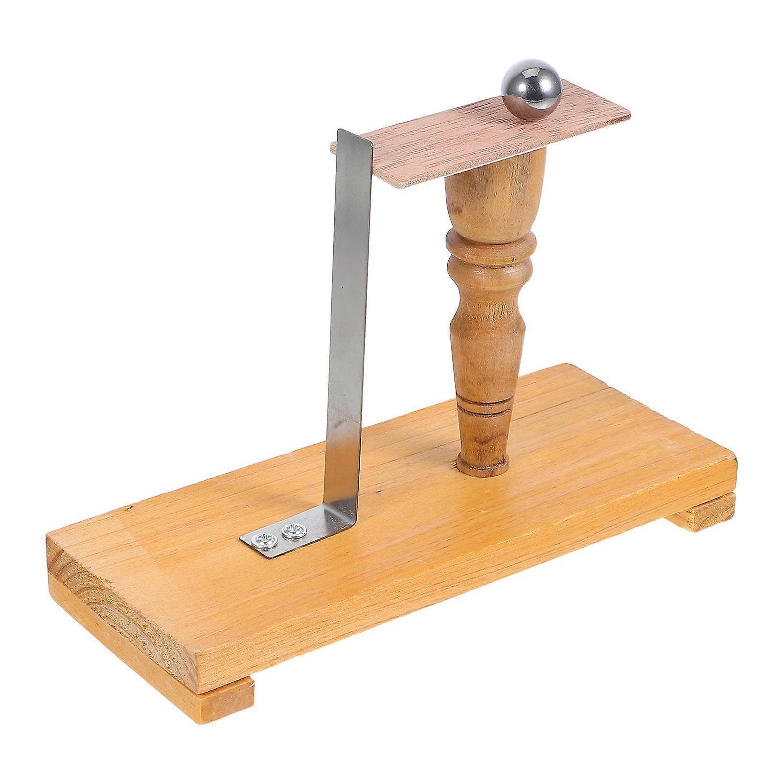 Physics Pendulum Demonstrator Inertia Model For Teaching Students Brown 18X12X8cm 1Pack