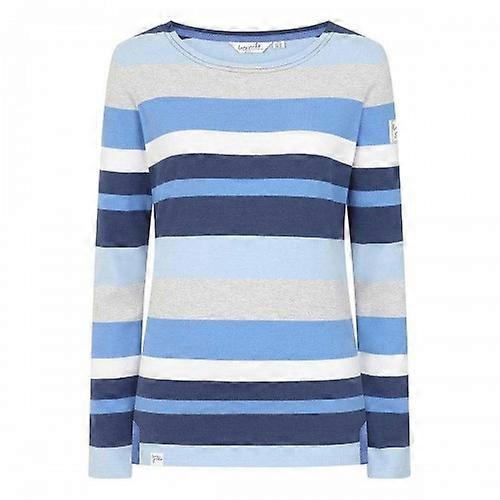 Lazy Jacks Womens/Ladies Multi Stripe Breton Top