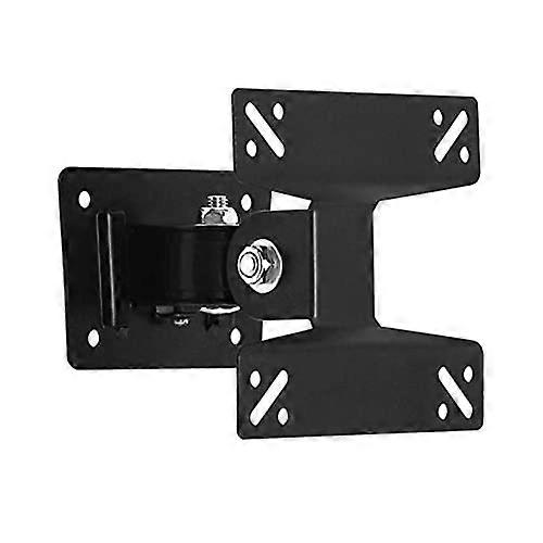 TV Wall Bracket Universal Adjustable Mount For 1427 Inch LCD/LED Flat Panel TV Up To 10Kg, 180 Degree Rotation, Black
