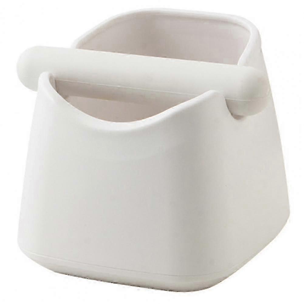 Coffee Knock Box Square Non-slip Base Coffee Grounds Box Anti-deform Prevent Splash Coffee Dump Bin Coffee Grounds Container