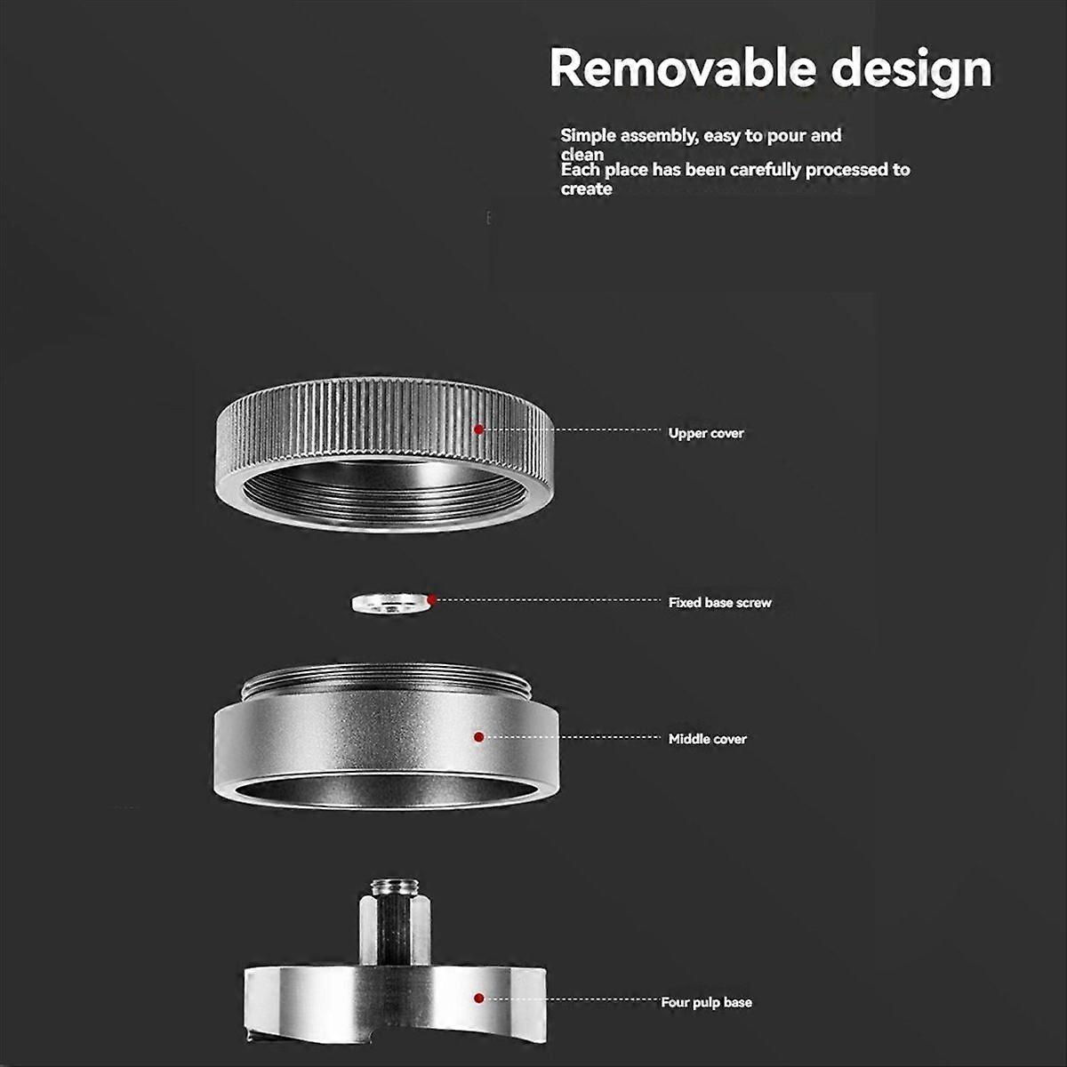 Coffee Powder Press Tamper Gray 51mm