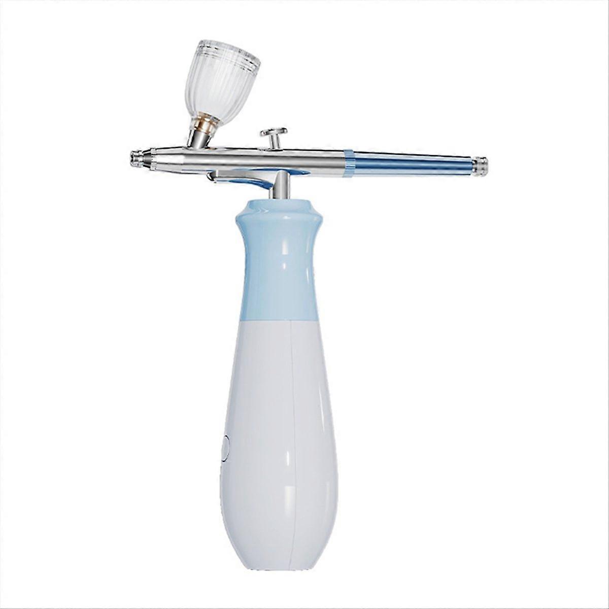 Bärbar trådlös luftborste för konstmakeup och vattenpåfyllning