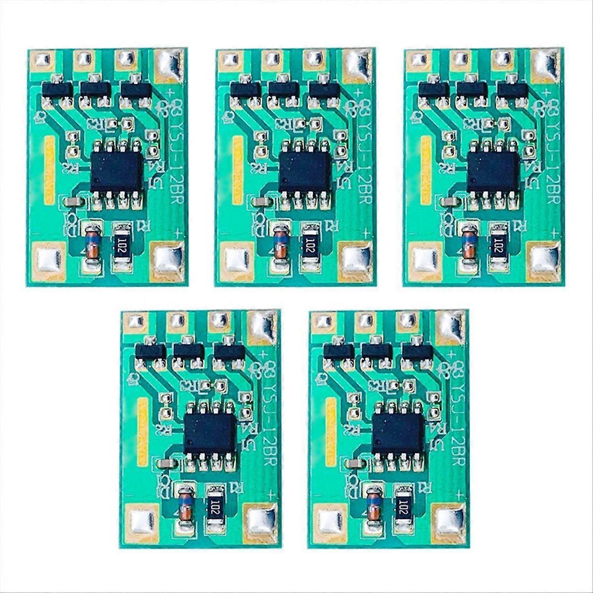 5Pcs Gradient Light Controller Automatic Dimmer Breathing Light Driver Module DC 3-12V with Slow Flashing Chip IC