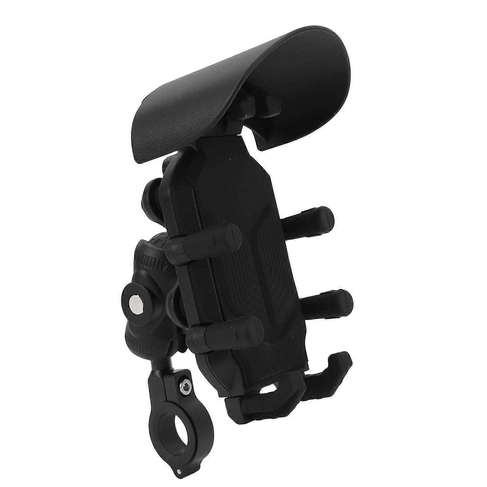 Motorcycle Phone Holder with Vibration Dampener High Speed Secure Lock Anti Shake for ATV Bike 4.7 to 7.2in Smartphones 