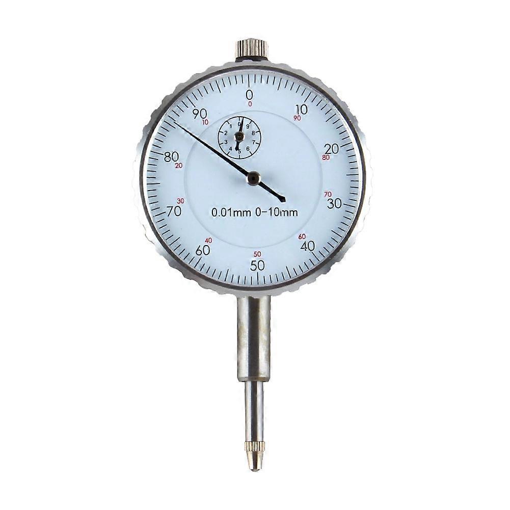 Dial Indicator Gage 0-10MM Outer Measuring 0.01mm Accurate Clock