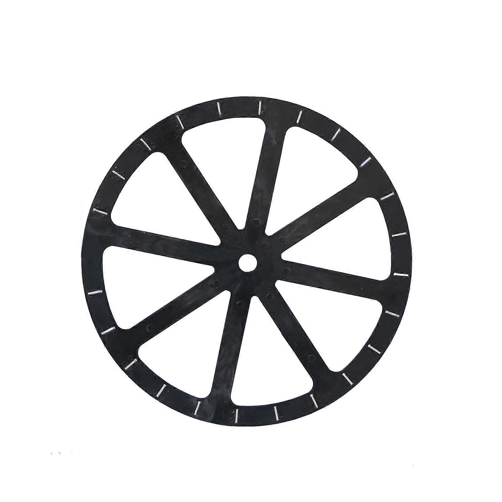 Solid Iron Rotating Stand 360 Degree Spin Base Multipurpose Rotating Tray For Tabletop Decors And Item Showcases Multicolor