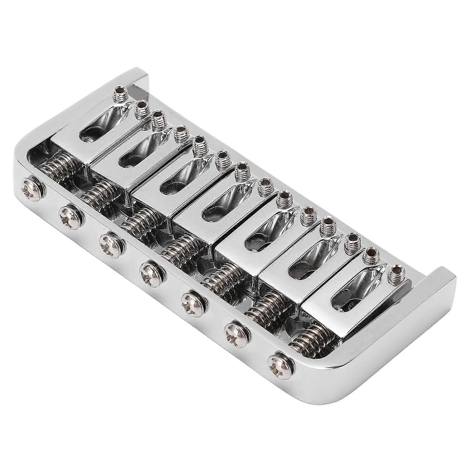 7 String Guitar Fixed Bridge Metal Tailpiece Electric Guitars Replacement Part Accessories