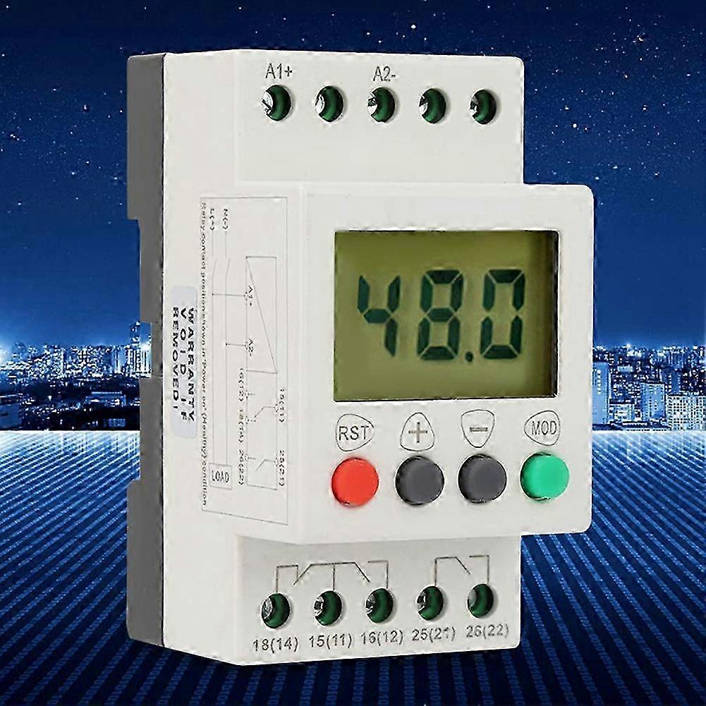Protection Relay SVR1000 for Voltage Detection, 24-48V Single Phase Monitoring