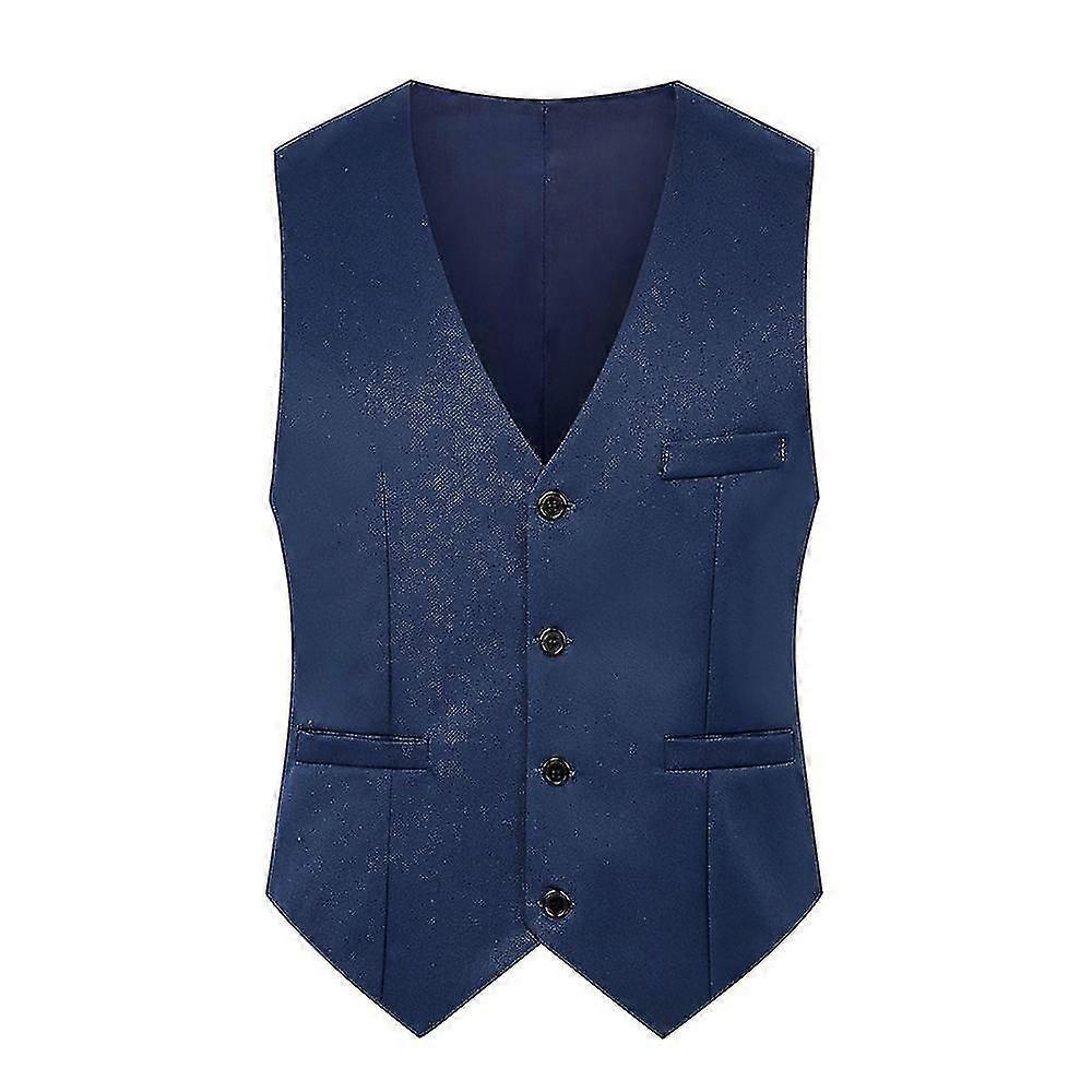 Herren Weste Anzug Slim Weste Stcyv