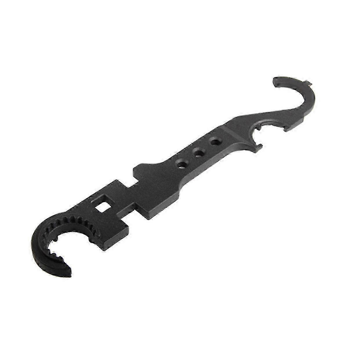 Outdoor Field Tool Black Multi-function Wrench All Steel High Hardness Wrench
