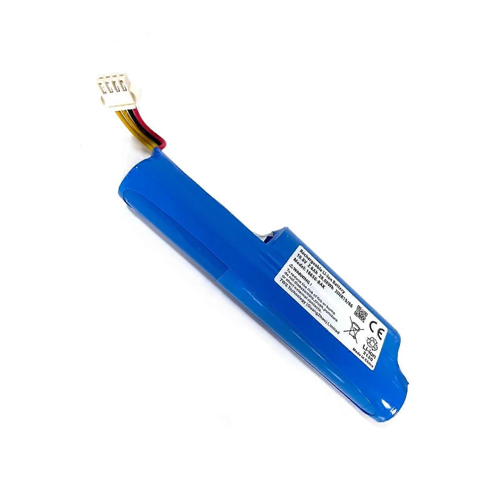 10.8V 2600mAh Rechargeable Lithium Battery for RVR150 RVR151 Vacuum Cleaner 1 Pack