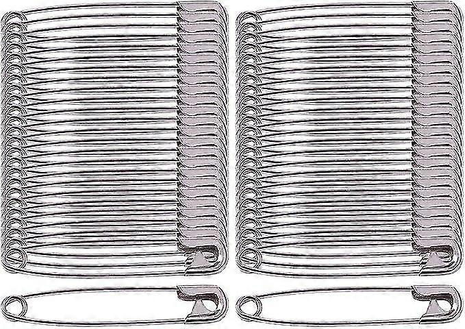 45 毫米重型镀镍安全销 - 50 件装