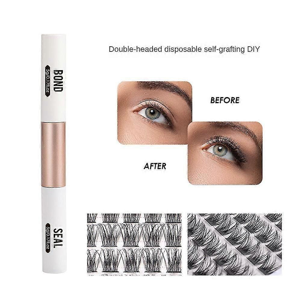 Lash Bond And Seal 2 In 1 Lash Glue And Seal Cluster Lashes Colorless Waterproof