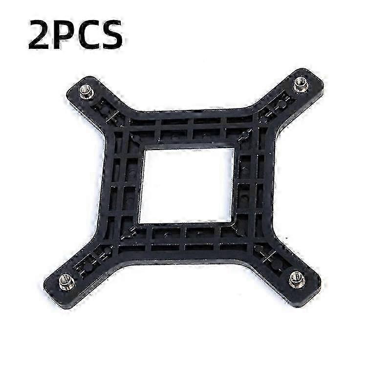 Plastic Backplate For Intel LGA 775 CPU Bracket Holder Cooler Radiators Base-2PCS TOP