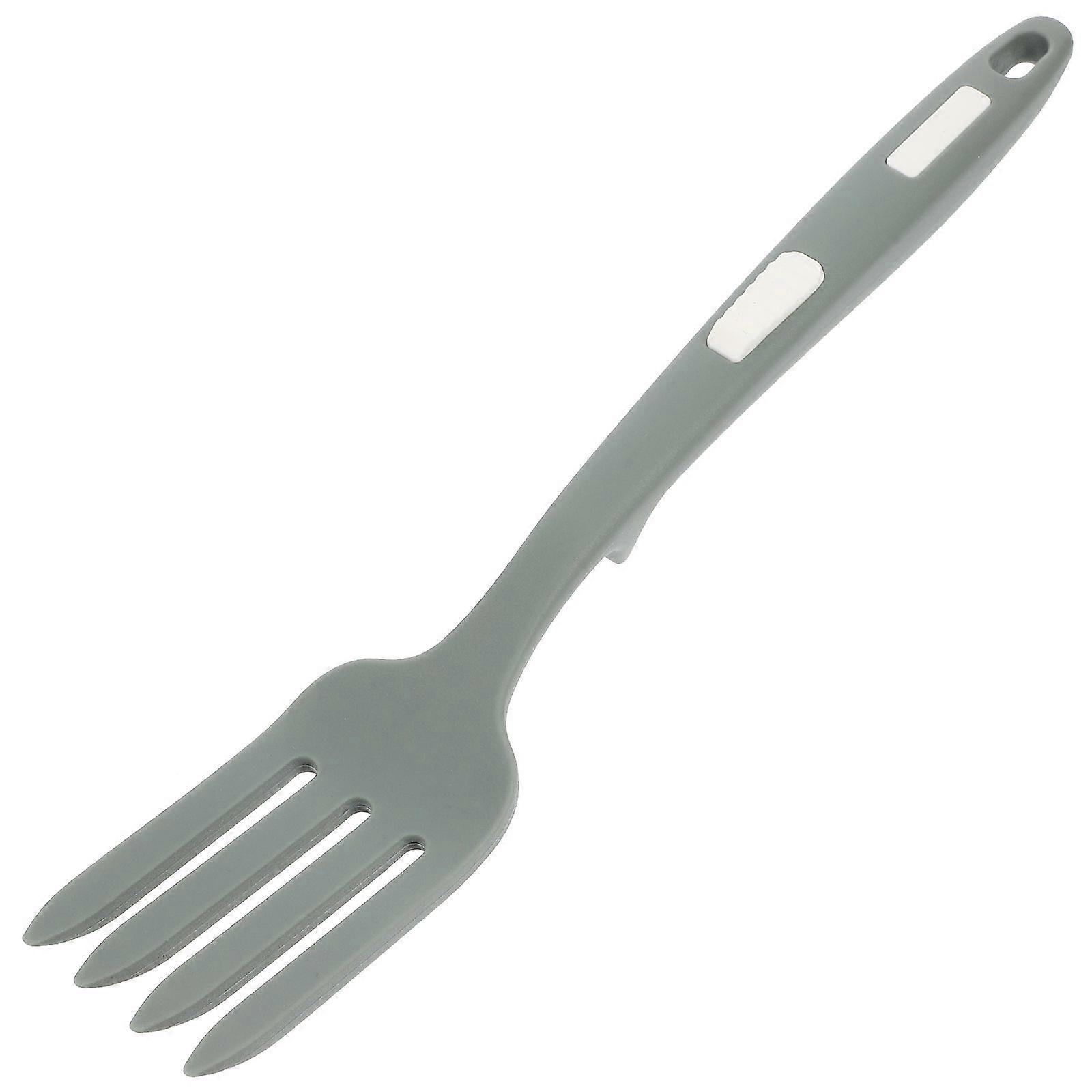 Silicone Cooking Fork Noodle Cooking Fork Food Fork Practical Salad Fork Pasta Fork Kitchen Fork