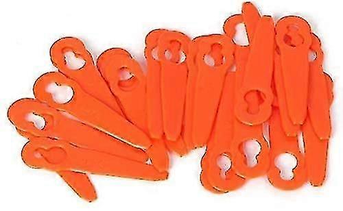 24pcs plast kutter hodeblad erstatning erstatning kniver for Stihl polycut 2-2