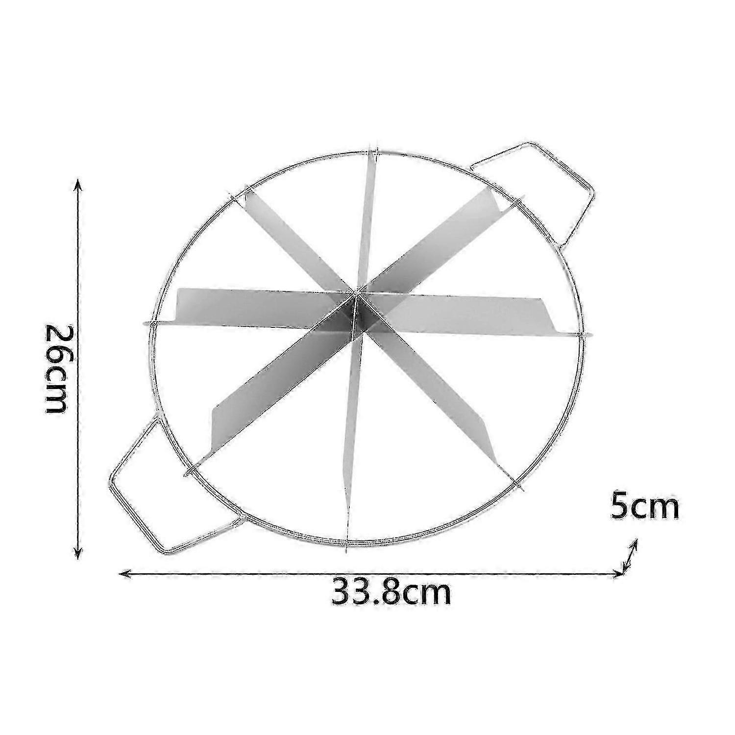 Cake Portion Marker Baking Tool for Equal Pie and Cake Divider Pizza Slicer Kitchen Pastry Baking Equipment Serving Tool