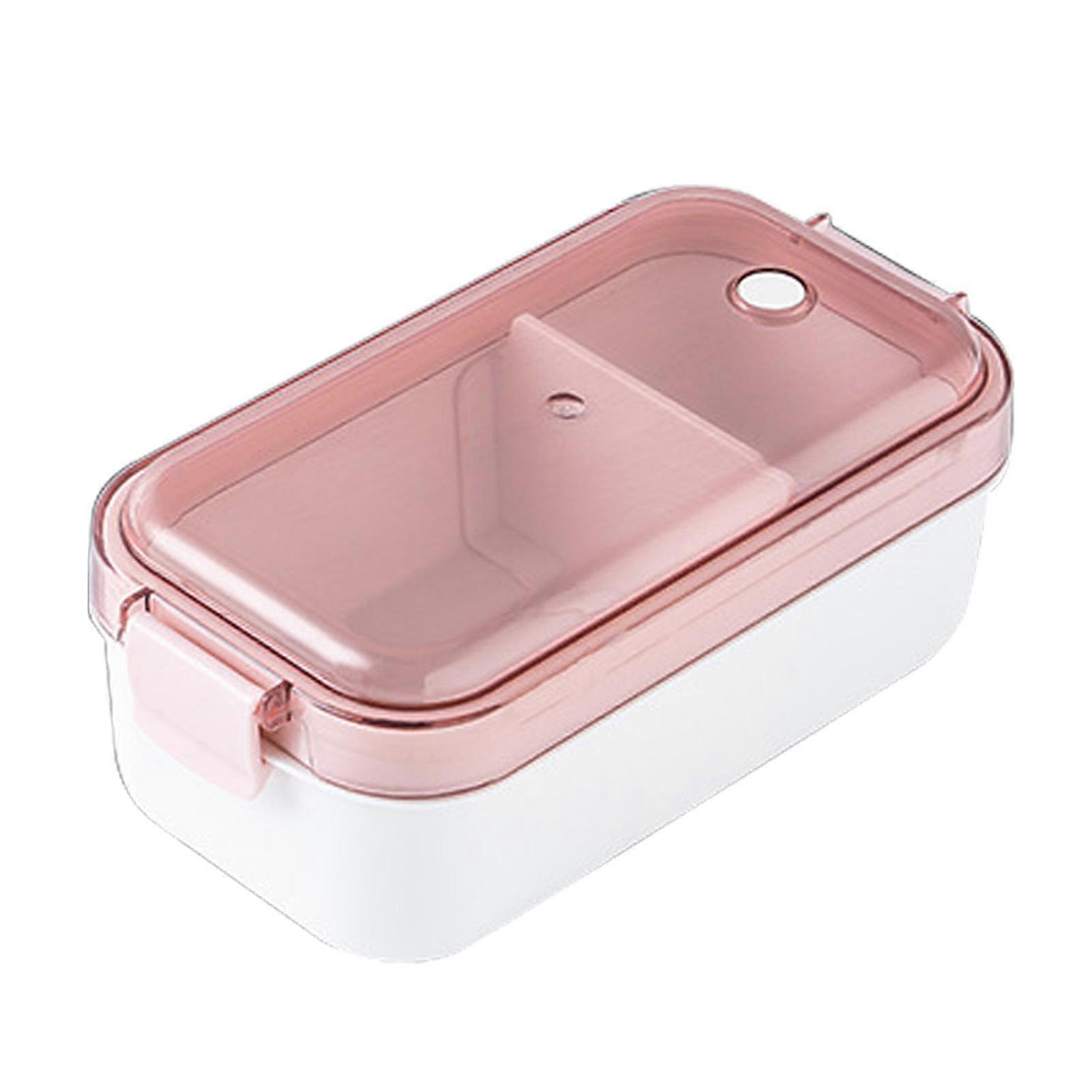 Lunch Storage Container Food Grade ABS Sealed with Inner Partition Small Bento Box for Fruits
