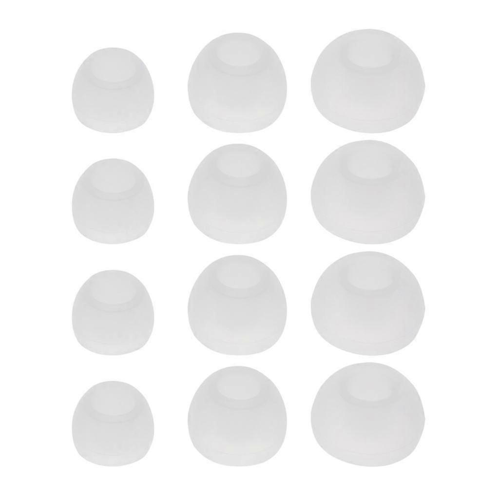 6 Pairs Soft Ear Tips Eartips Earbuds Tips Replacement For In-ear Headphones