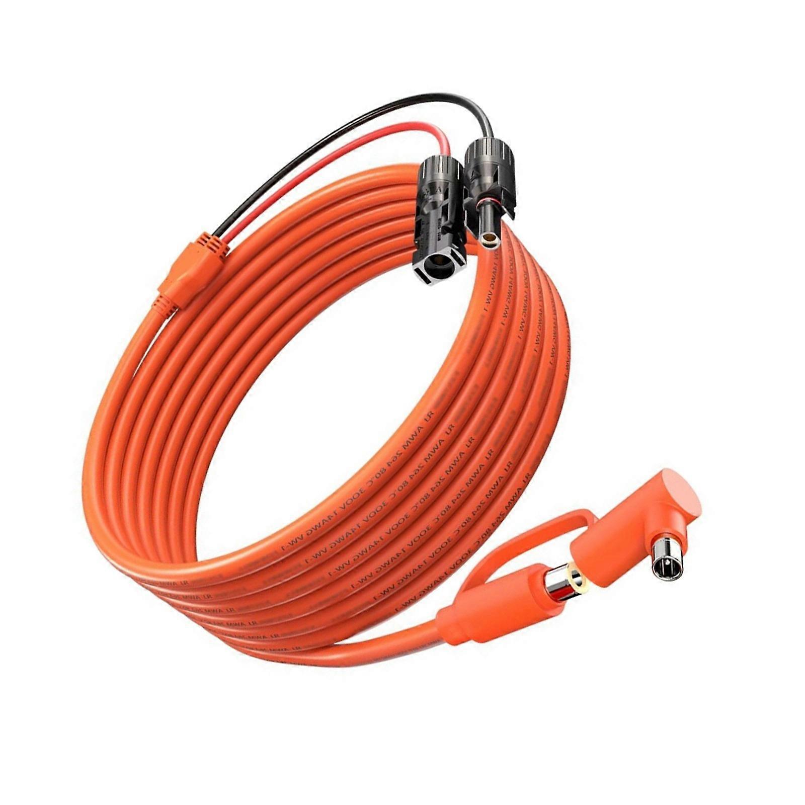 Universal Solars Panel Wiring Adapters 14AWG Double Length Design for Customized Installation Multicolor