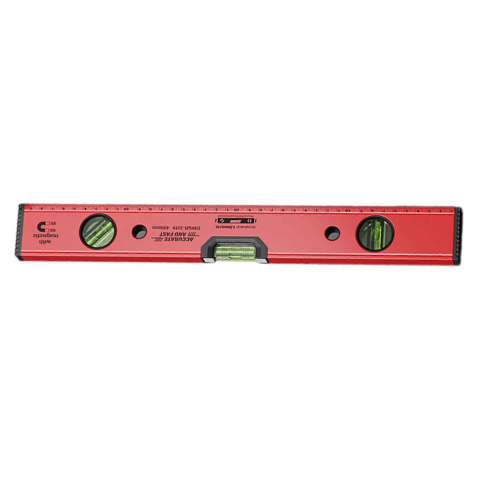 Magnetic Aluminum Level Multi Angles Measurement Woodworking Tool Bubble Fit for Carpenter Woodworker Pipe Stair Corner Multicolor