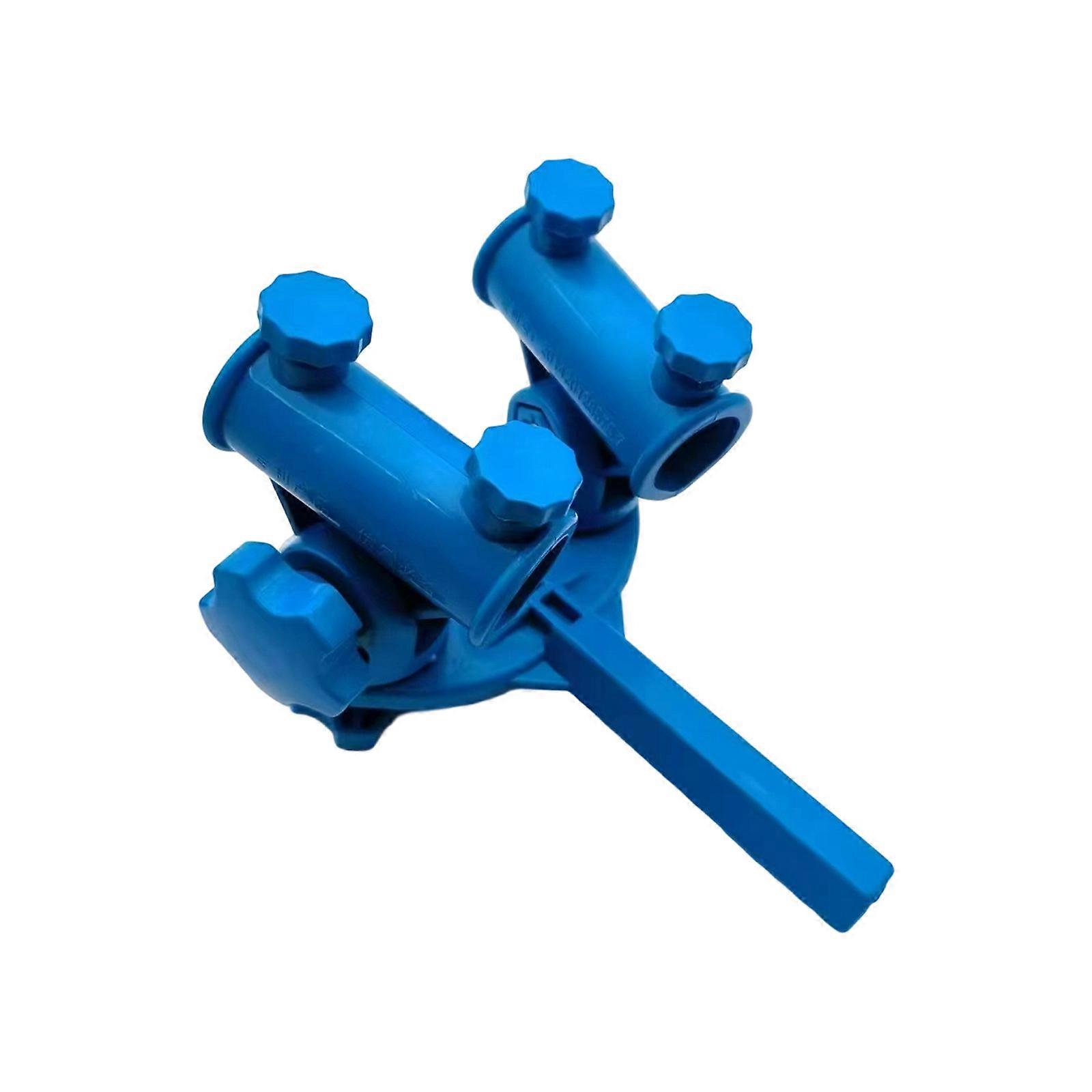 2 In 1 Adjustable Rod Rest For Fishing Chairs And Boxes Light weight Design Quickly Setups Mechanism  Blue
