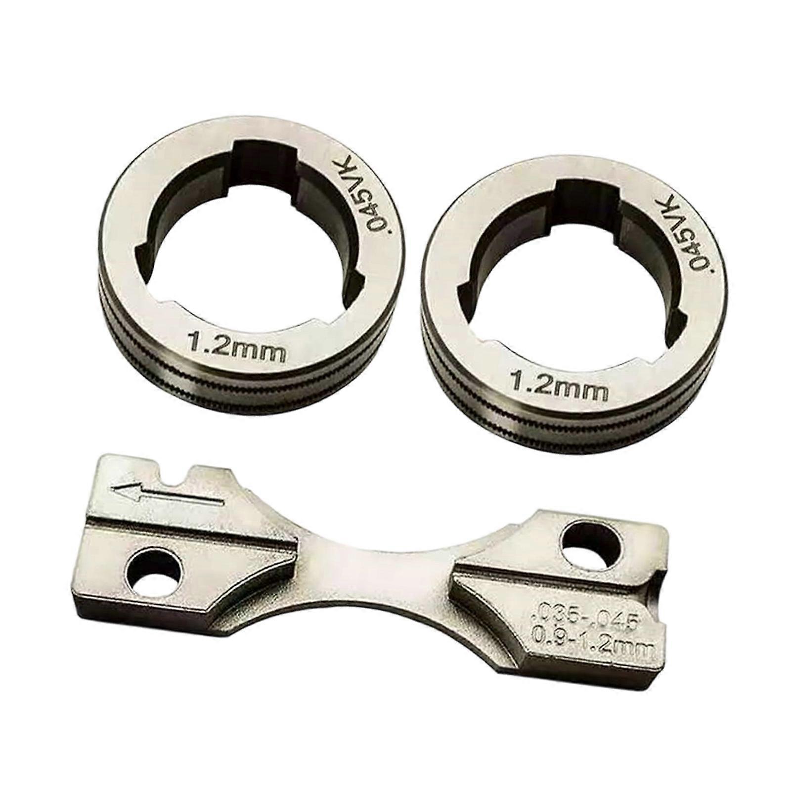 Replacement Wire Feeder Roller KP1696-035S Drive Roll Set for Multiple MIG Welder Models Easy Installation Multicolor