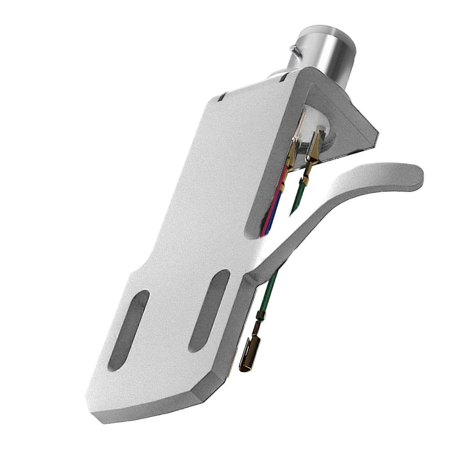 Universals LPs Turntables Headshell Toolless Installation For Multiple Models Lightweight Design  Silver