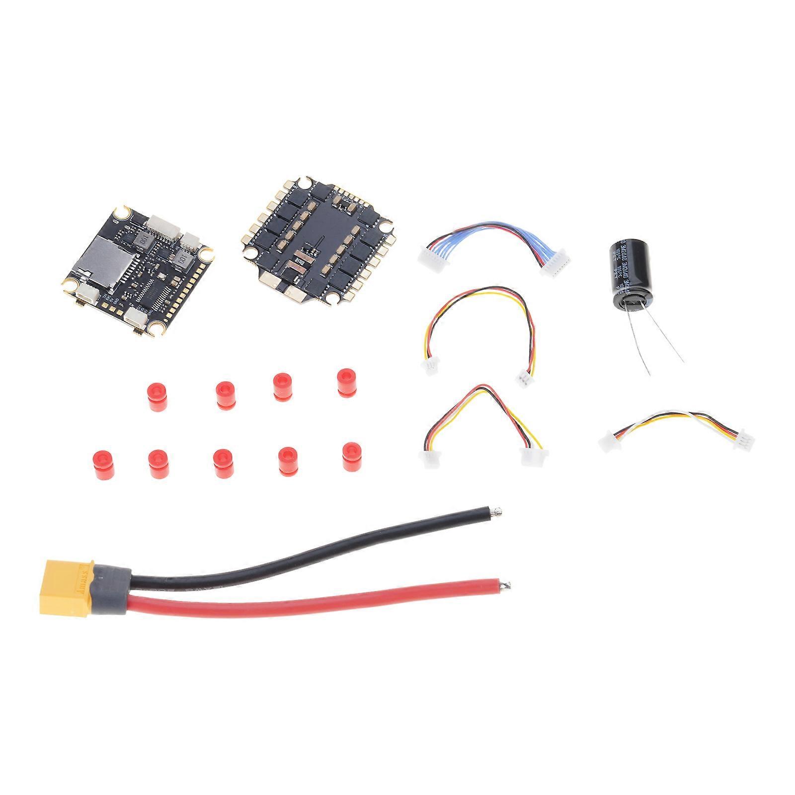 F4 V3S Plus 30.5x30.5mm Stack BMI270 Flight Controllers BLHELIS 45/55/60A 4in1 ESC for FPVs Drones Replacement Part Multicolor