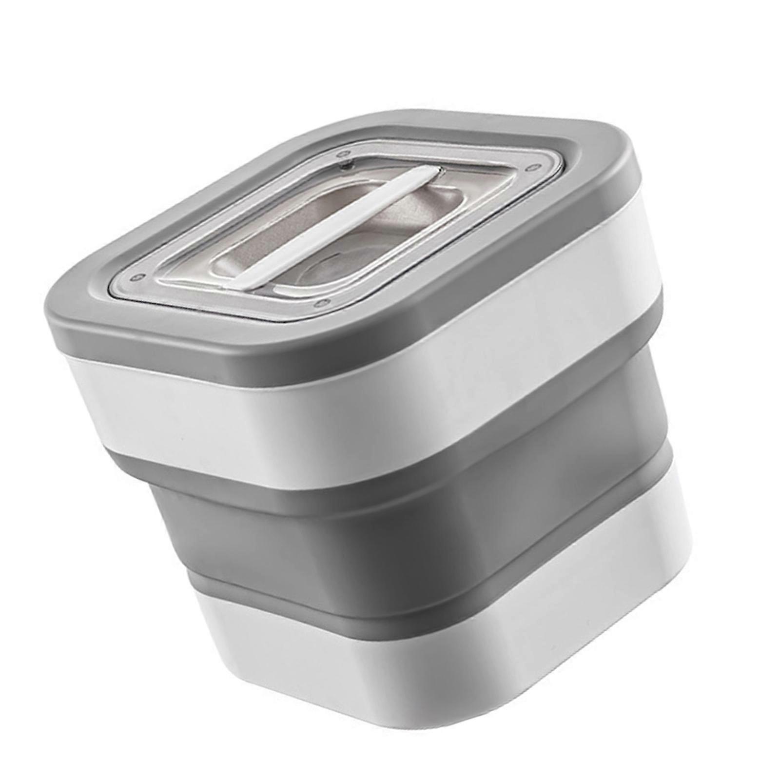 15-Pfund-Tierfutterbehälter, robust und leicht zu reinigen, faltbar, mehrfarbig