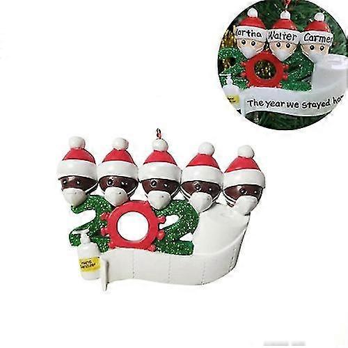 Christmas Tree Decorations with Snowman and Mask Theme for Holidays