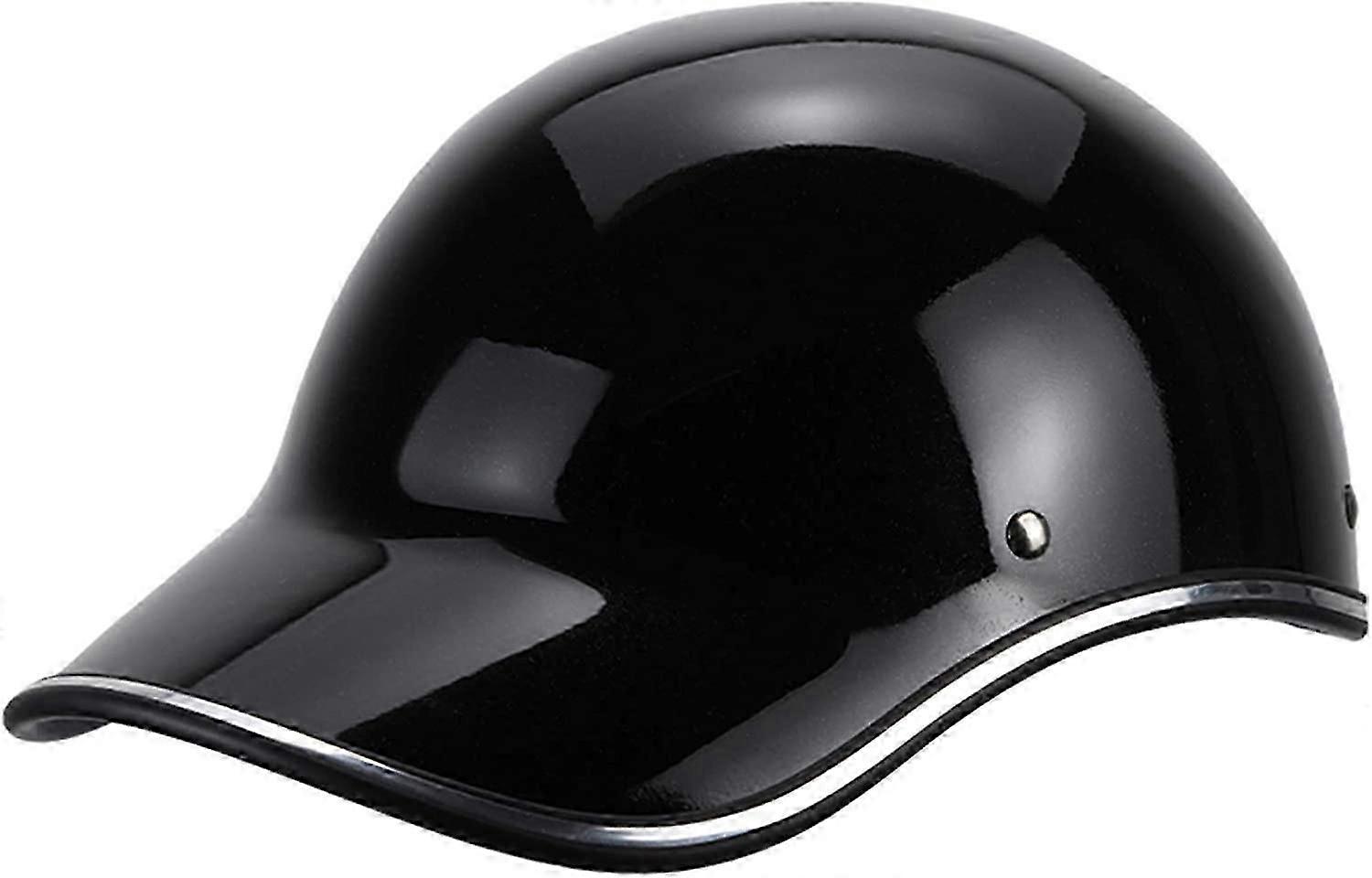 Baseball Cap Adjustable Quick Release Buckle Half Baseball Cap Black