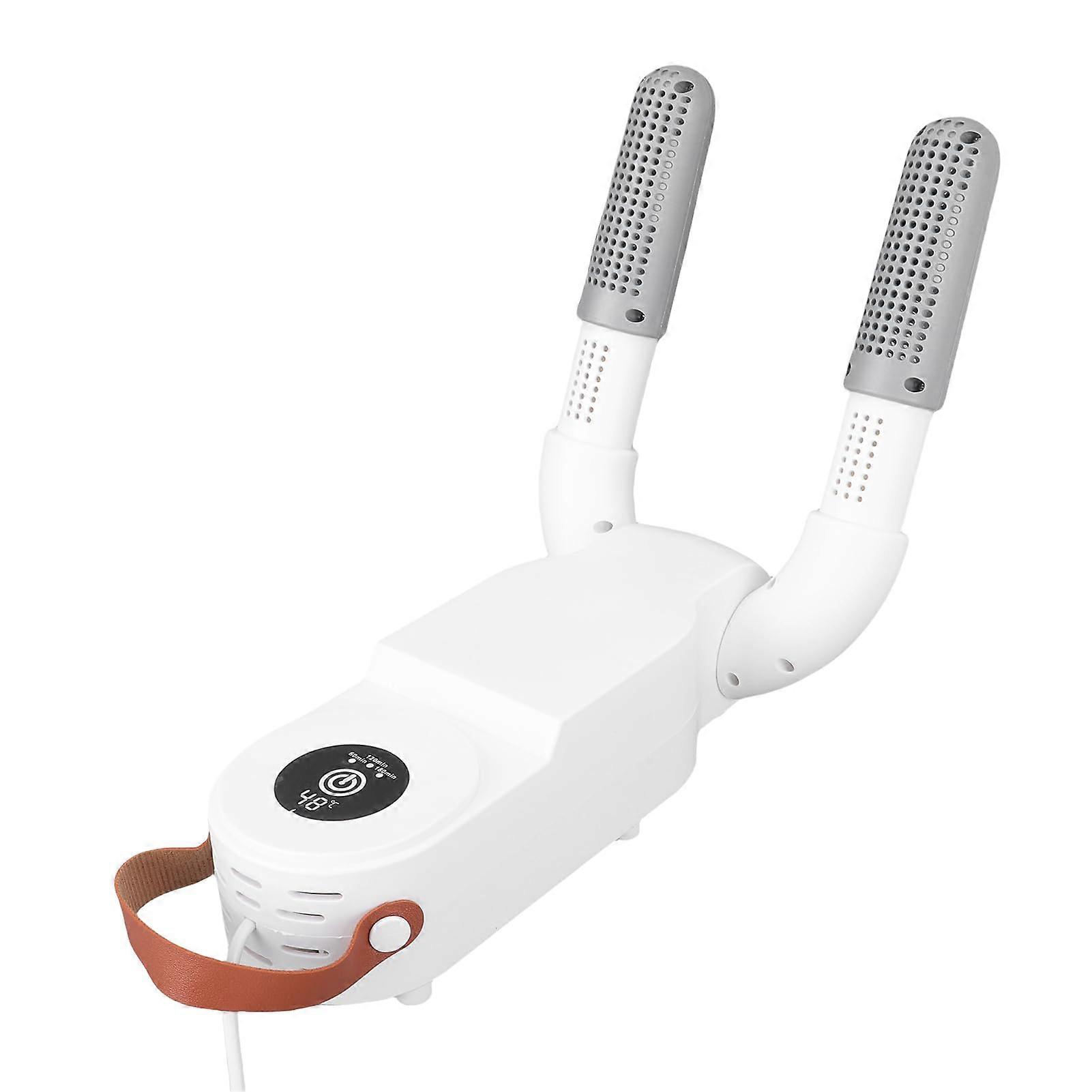 Boot Dryer with Heat Blower and Timer for Work Boots, Shoes, Gloves, Adjustable Rack, US Plug