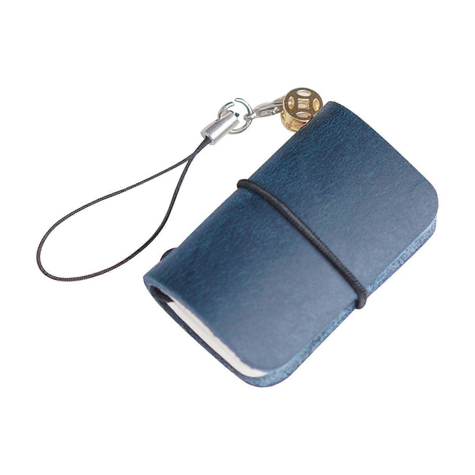 XIUH Tool Series Notebook Super Mini Pocket Notebook Creative Cowhide Handmade Jewelry Notepad Multi Purpose Mini Leather Ledger (F)