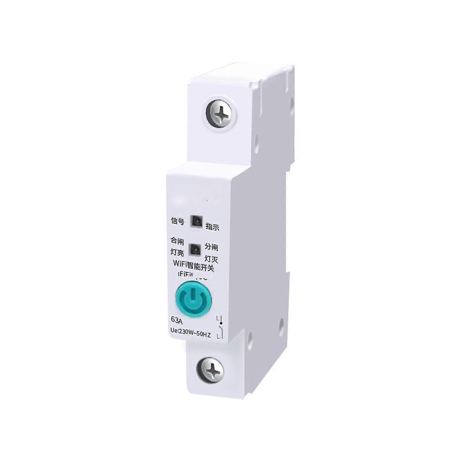 Smart Circuit Breaker Din Rail Wifi Intelligent Circuit Breaker Remote Control FT