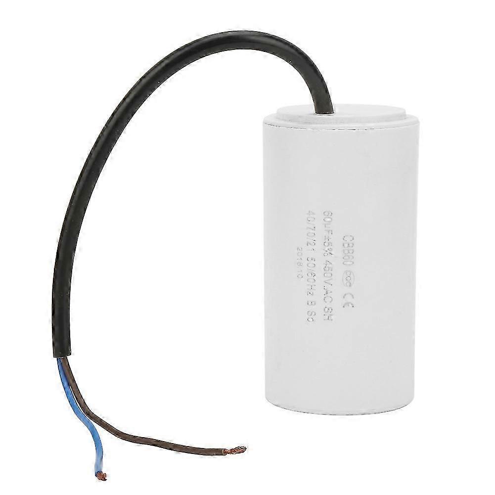CBB60 450V 60uf Motor Running Capacitor for Home Use