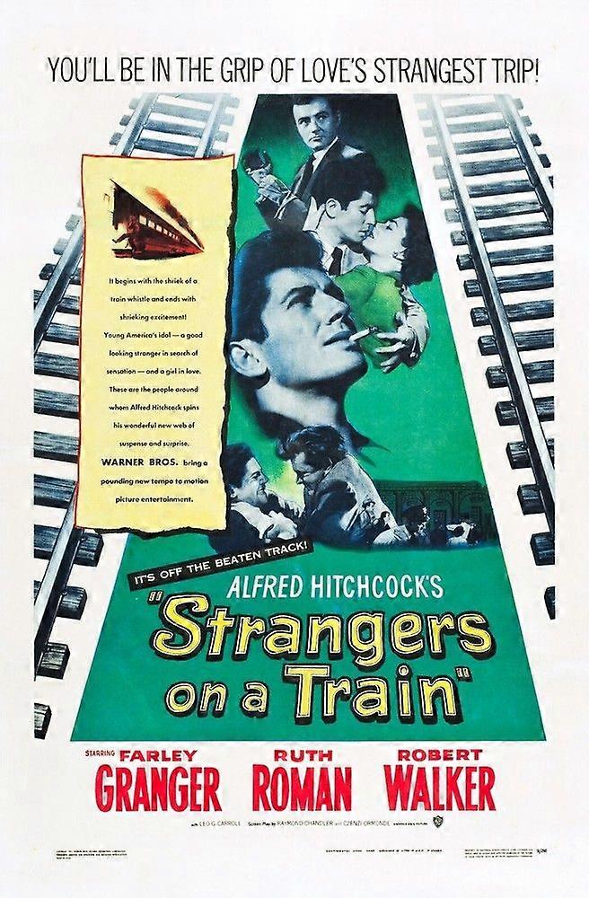 Strangers On A TrainJigsaw Puzzle Brain Teaser EB 1694