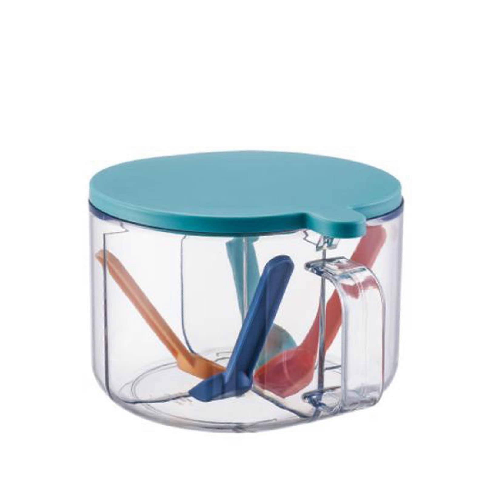 Glass Spice Jar with Airtight Seal for Kitchen Storage and Organization, Leakproof and Easy Clean