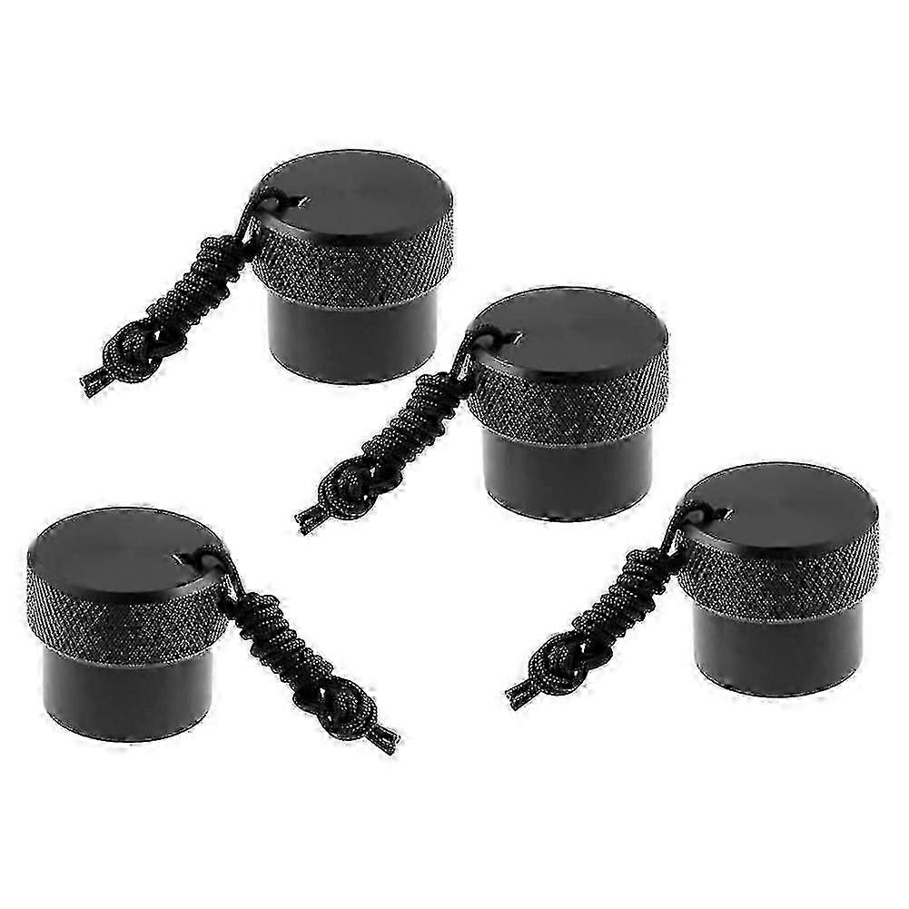 4 قطع منظم DIN أنثى للغوص، المرحلة الأولى، غطاء غبار، سدادة صمام خزان DIN للغطس