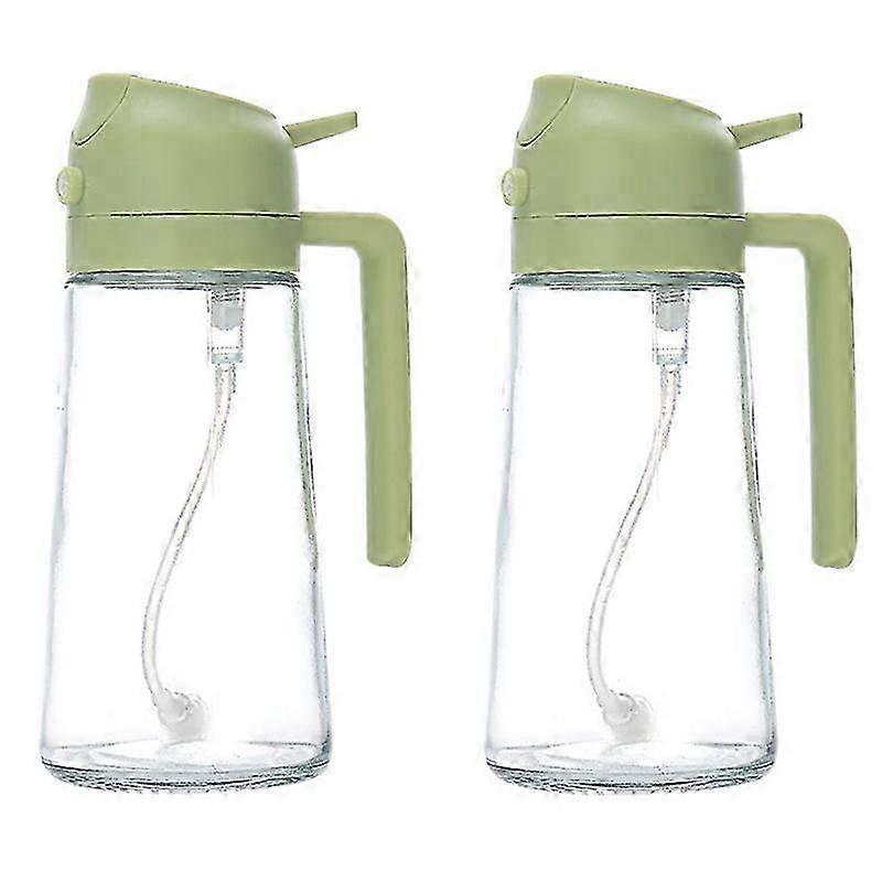 Glass Oil Sprayer with Auto Open-Close, Dual Function