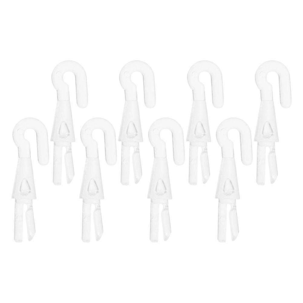 Blind Wand Hook Replacement For Vertical Blinds Home Improvement Transparent 8Pcs Secure Attachment