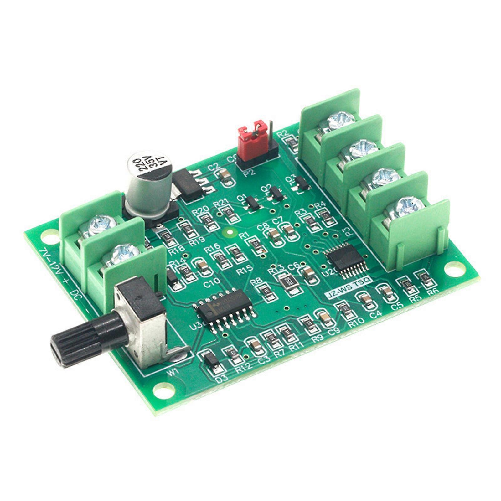 DC 57V-12V Micro DC Stepper Motor Driver Board 3 Wire or 4 Wire Speed Controller Module DIY Tools Multicolor